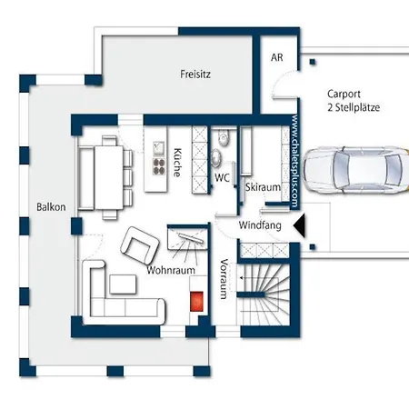 Chalet Near Krimml Waterfalls