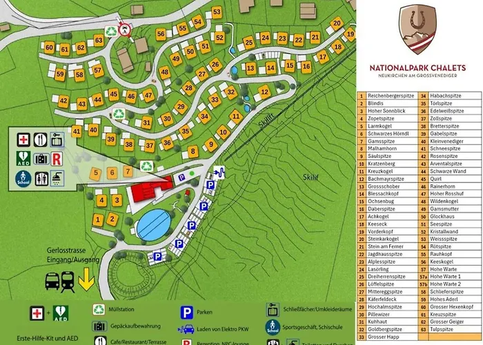 Near Krimml Waterfalls Шале *